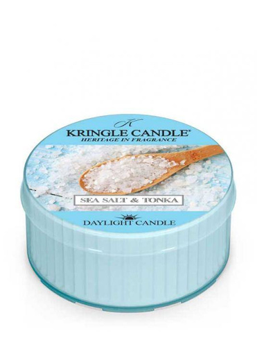 Kringle Candle świeca zapachowa daylight Sea Salt & Tonka 42g.