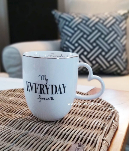 Kubek porcelanowy Riviera Maison My Everyday Favourite Mug