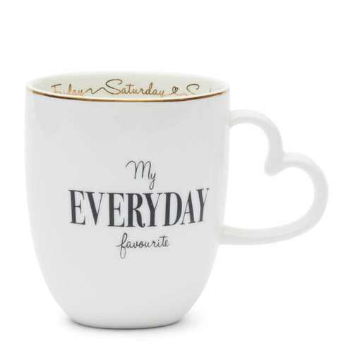 Kubek porcelanowy Riviera Maison My Everyday Favourite Mug