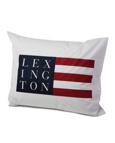 Lexington Poszewka na poduszkę Icons Lexington Pillocase White 50x60cm bawełna biała.