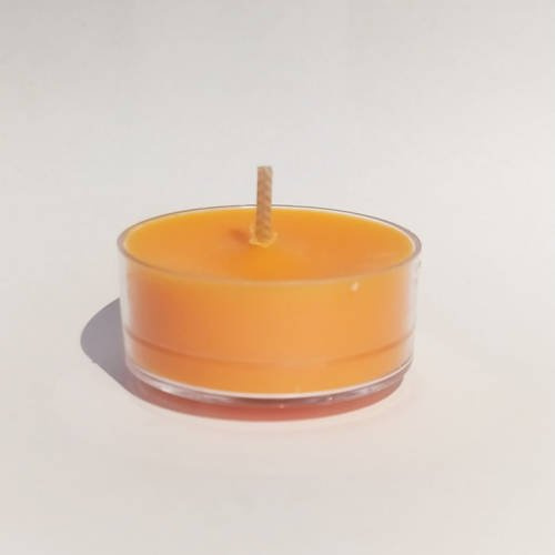 Partylite Tealight zapachowy Ginger Saffron Szafran z Imbirem pomarańczowy.