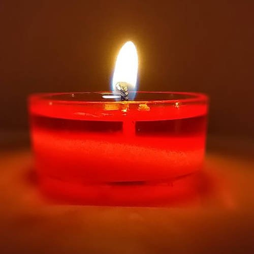 Partylite Tealight zapachowy Ginger Saffron Szafran z Imbirem pomarańczowy.