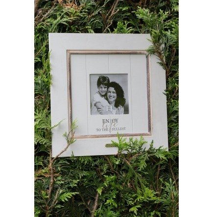 Riviera Maison HAMPTONS Photo frame 13x13 ramka drewniana biała 