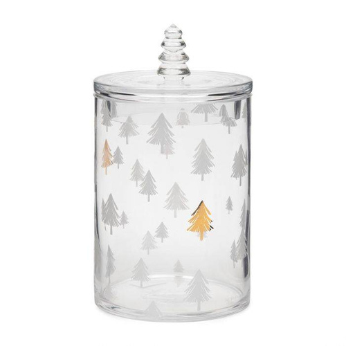 Riviera Maison Pojemnik szklany na ciastka świąteczny Elegant Christmas Tree Jar 