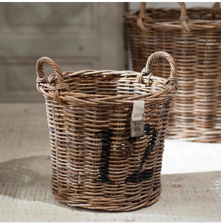 Riviera Maison, kosz rattanowy, Rustic Rattan Planter S, 21x25cm.