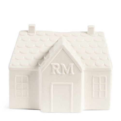 Skarbonka porcelanowa domek Riviera Maison House Money saver 17x12x14cm.