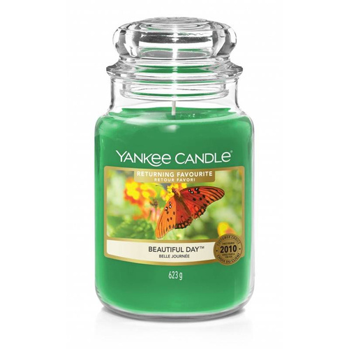 Świeca zapachowa Yankee Candle Beautiful Day słoik duży 623g.