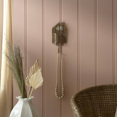 Wieszak rattanowy Riviera Maison RR Happy Home Hook 22,5x9,5x3,5cm