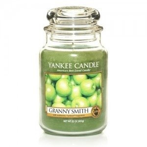 Yankee Candle, świeca zapachowa, GRANNY SMITH, słoik duży, 623g.