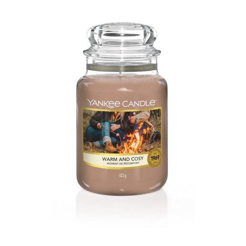 Yankee Candle świeca zapachowa Warm & Cosy słoik duży 623g.